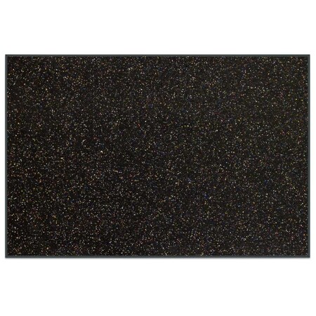 United Visual Products Sliding Door Indoor Enclosed Corkboard, 9 UV9012ACS-GOLD-SURF